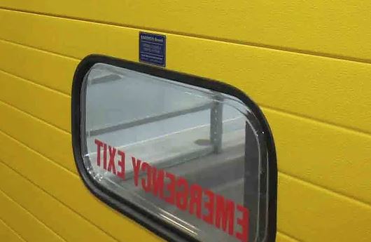 Replacement Escape Window with Gasket for BG doors